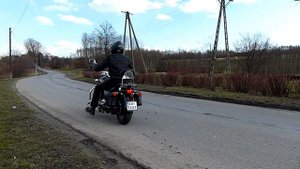 Kawasaki Vulcan VN 800 - slow motion - Lumix FZ200