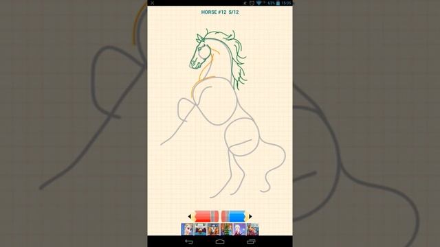 Как рисовать лошадь смотреть онлайн