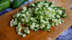 Заморозка Смесь для окрошки на зиму