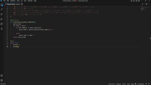 How to create Morse Code translator using Python смотреть онлайн