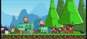 2 часть прохождения игры Dan The Man,( повстричал каких-то вандал)??