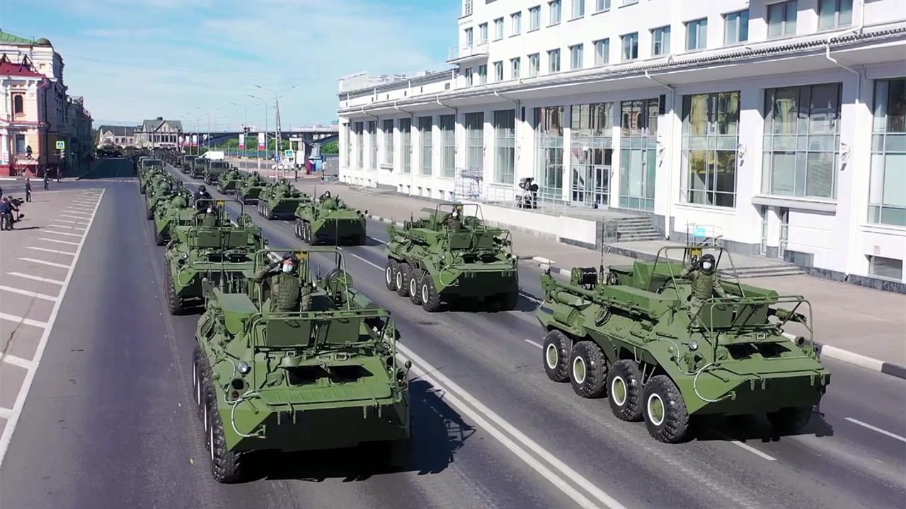 Состоялись генеральные репетиции парадов, которые пройдут в российских городах уже 24 июня