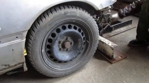 Первый опыт правки геометрии кузова. W202.