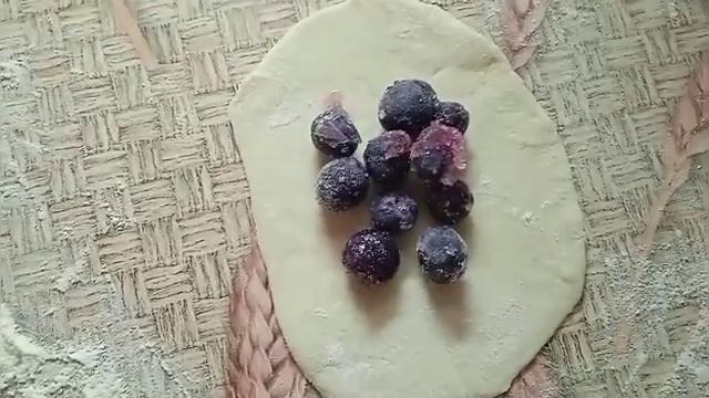 Вареники с голубикой!