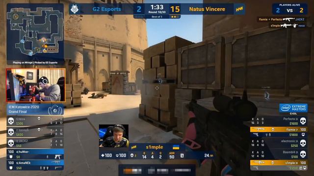 НАВИ (NAVI CS GO) - ЧЕМПИОНЫ IEM KATOWICE 2020! смотреть онлайн