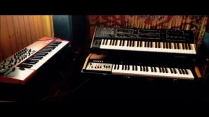 Prophet 600 + Clavia Nord Wave + Logan String Melody II