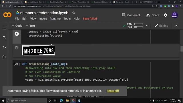 OpenCv project| python