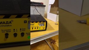 Зарядное устройство (профессиональное) для автомобильного аккумулятора Триада-40 отлично работает!