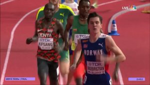 Jakob Ingebrigtsen VS. Samuel Tefera || 1500 Meter Finals - 2022 World Indoor Championships