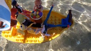 Маринетт, Адриан и Хлоя на море!!! Злая русалка