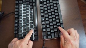 Blue Switch VS Red Switch on Mechanical Keyboard - Sound Test on Redragon K552 VS HUO JI - Review