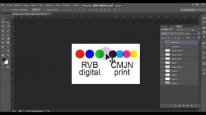 leçon 5 Photoshop - RVB / RGB + CMJN / CMYK + dégradé - الدرس 5 فوتوشوب