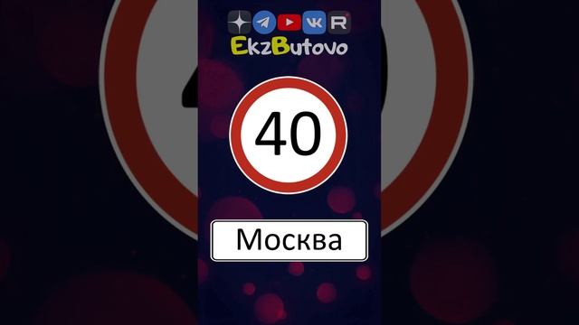 Зона действия знака 3.24 "Ограничение скорости"