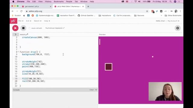 Online Hackathon Workshop Series: Creative Computing