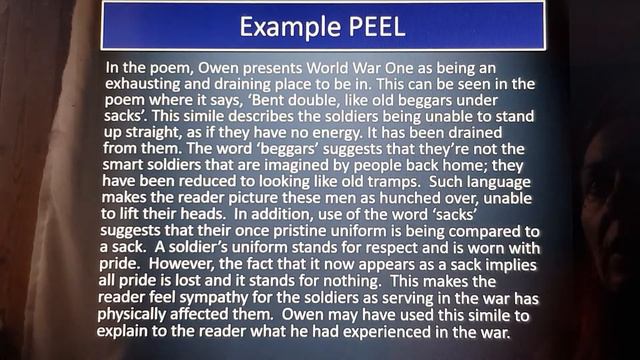 Year 9 - Dulce Et Decorum Est lesson 3 смотреть онлайн