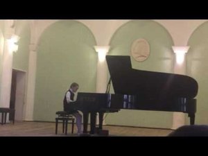 Школа им. Баха, трёхголосная инвенция Си-бемоль мажор, Себастьян Бах, Матвеева Ксения, 20.01.2017