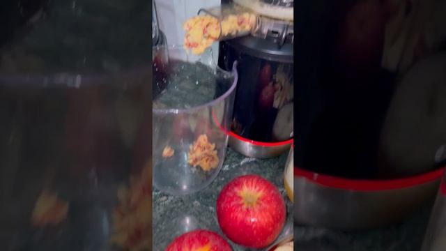 COLD PRESSED APPLE JUICE USING BOSCH SLOW JUICER смотреть онлайн