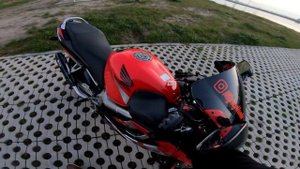 HONDA CBR600F Mivv Suono VS Stock Exhaust