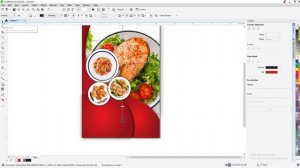 CorelDraw Tutorial -  Restaurant Flyer Design - Adobe Tutorial