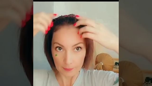 Причёска с ободком на короткие волосы. Причёска на себе, ОЧЕНЬ ПРОСТО. Алиэкспресс