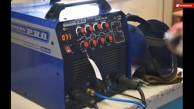 Аппарат аргонодуговой сварки AuroraPRO INTER TIG 200 AC/DC PULSE (TIG+MMA) (MOSFET) смотреть онлайн