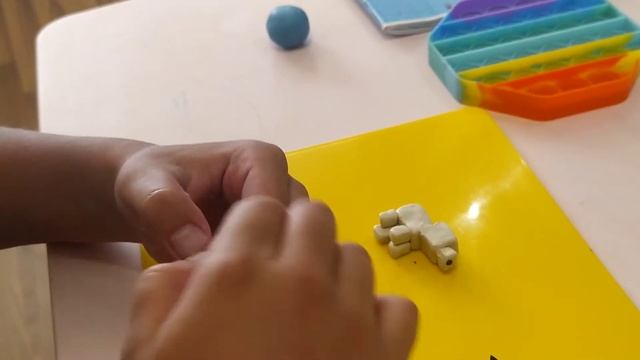 лепка волка в Майнкрафт для детей