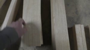 Дверь под стекло (рамка) / Wooden door production