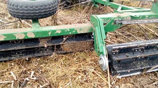 Рубящий каток ПТ-6 по подсолнечнику ,,ТЕХНОПОЛЬ" (МТЗ-920) смотреть онлайн