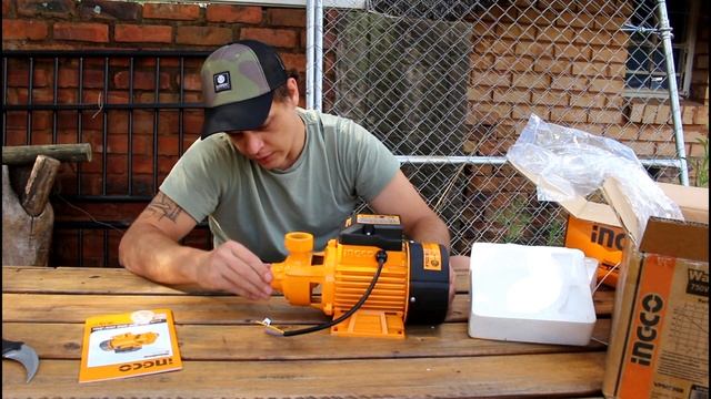 INGCO Water pump and Automatic pump control UNBOXING смотреть онлайн