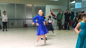 Бальные танцы. Дети. Турнир ТСК «Санрайз» ча-ча-ча “CHA”