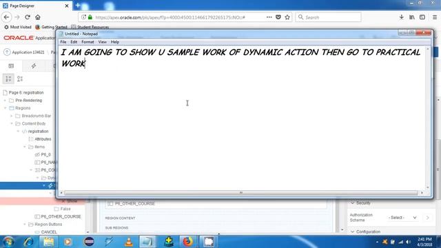 HOW TO CREATE DYNAMIC ACTION IN ORACLE APEX смотреть онлайн