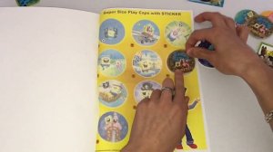 АЛЬБОМ для фишек и наклеек Chipicao Губка Боб Квадратные Штаны в бегах