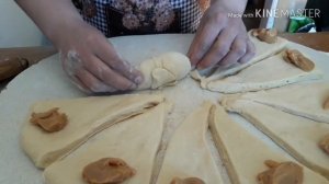 Рагалики со згущёнкой+ свежина.