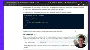 Setting up Teleport Database Access for MongoDB