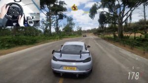 2022 Porsche 718 Cayman GT4 RS - Forza Horizon 5 | Thrustmaster TMX Gameplay