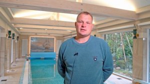 Переливной бассейн для частного дома - СК Лесной комплекс