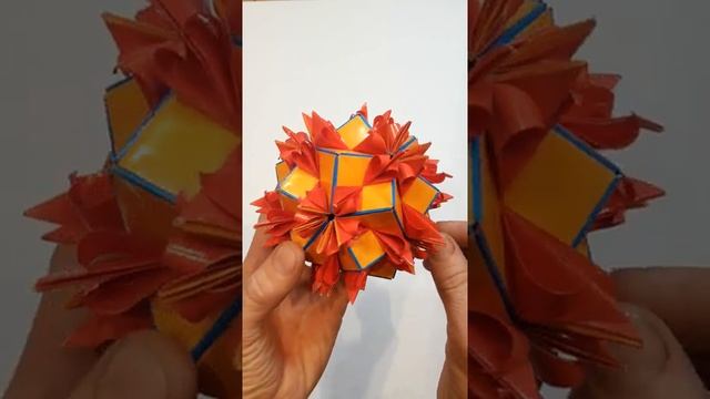 Кусудама Королевская Лилия (Uniya Filonova) #Shorts смотреть онлайн