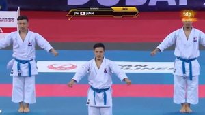 Каратэ. Чемпионат мира 2021. Ката. Команды. Мужчины. Финал (Испания - Япония)