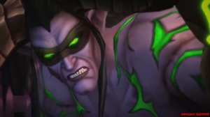 World of Warcraft. Клип про Иллидана ярость бури.  Песня Сталь.