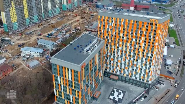 Аэротур Апарт-отель Yes (динамика строительства 25.04.2016) смотреть онлайн