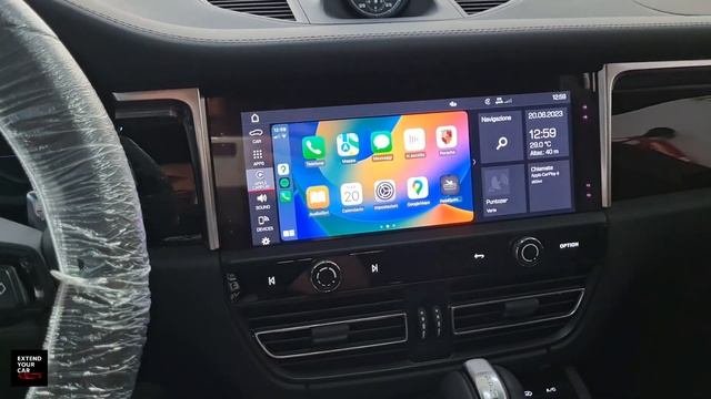 Porsche MACAN T Attivazione Carplay E Androidauto In Modalità FULL SCREEN