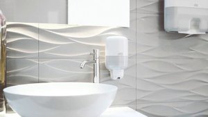 Tork мини-диспенсер для жидкого мыла белый, 561000 видео в интерьере