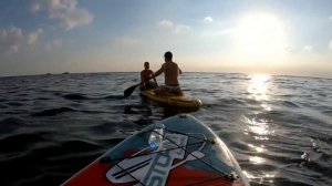 Sup-борд #СапБорд катаемся по морю.