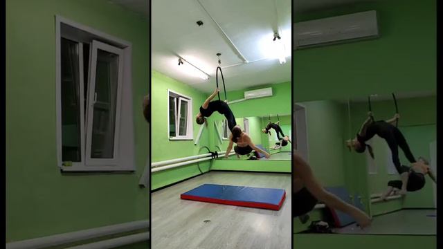Воздушное кольцо. Дуэт с Надей