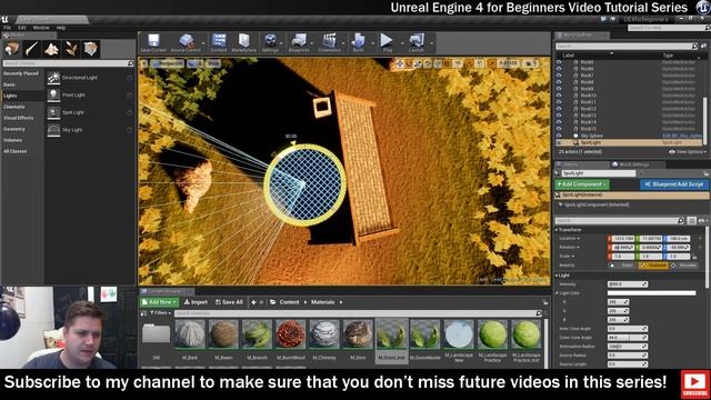 #36 Using Lights in UE4 | Unreal Engine 4 Lighting Tutorial смотреть онлайн
