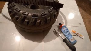 Восстановление колёс детского квадроцикла.