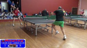 Виктор ГОЛЯНОВ - Андрей БАЙБУЛДИН, Настольный теннис, Table Tennis