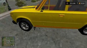 ПОТЯНЕТ ВАЗ 2101(КОПЕЙКА) ПРИЦЕП С КОМБАЙНОМ.Farming Simulator 2017