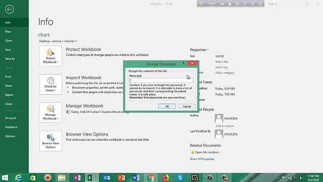How to Lock/Protect Password in Microsoft Excel Tutorial by Gurukul! смотреть онлайн