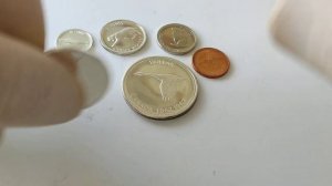Последние серебряные монеты Канады.